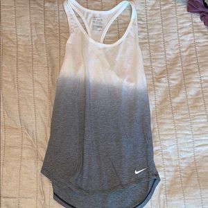nike ombré tank top